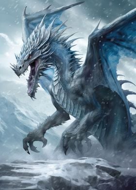 Ice Dragons Blizzard