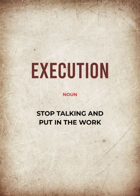 execution definition