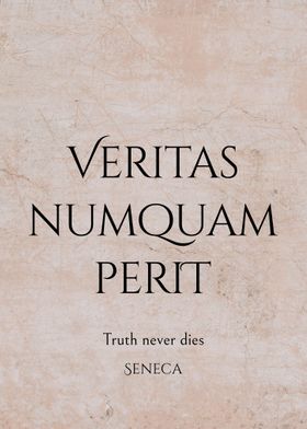 Latin Quote About Truth