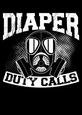 Diaper duty calls