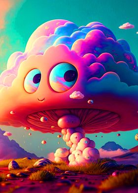 Colorful Mushroom