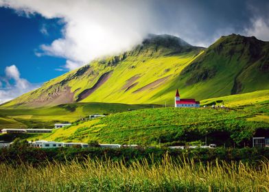 Icelandic Green Mountain