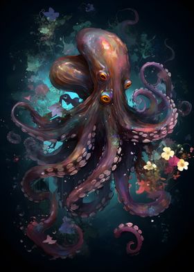 Colorful Octopus