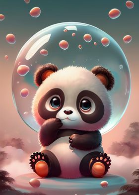 Cute Panda Animal Cartoon