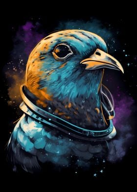 Quail Astronaut