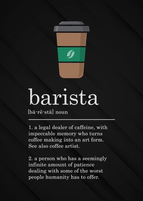 Funny Barista Definition