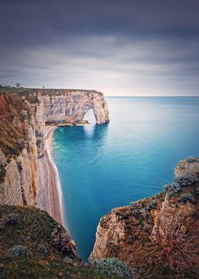 Porte dAval natural arch