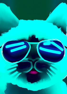 Cat with Sunglasses