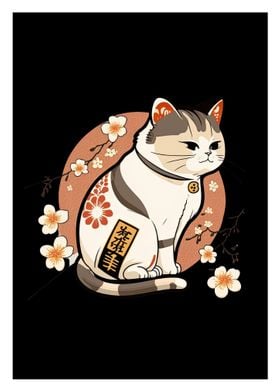 Japanese Cat Kimono