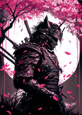 Samurai cherry blossom