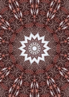 Brown kaleidoscope 3