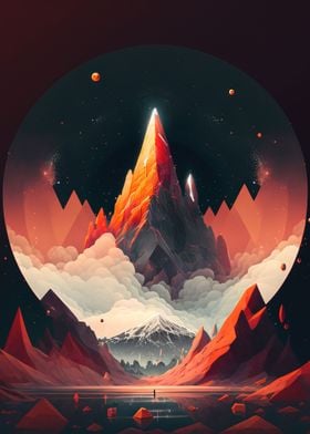 Mountain Galaxy