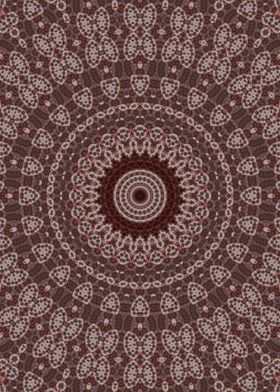 Brown kaleidoscope 8