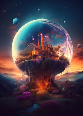 Castle in a Sphere