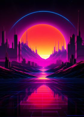 Synthwave Skylines