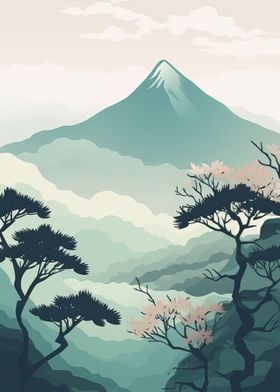 Japan Landscape Painting