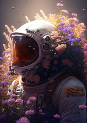 Floral Astronaut