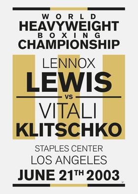 2003 Lewis vs Klitschko