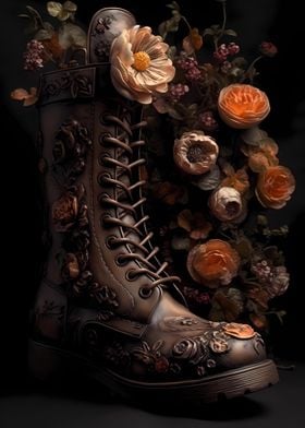 Floral Boot