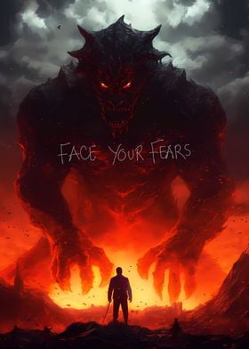 Face Your Fears Be Brave