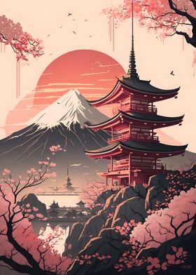 Japan Landscape Painting