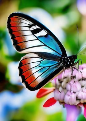 A colorful butterfly