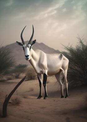 Powerful oryx