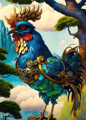 Steampunk Rooster