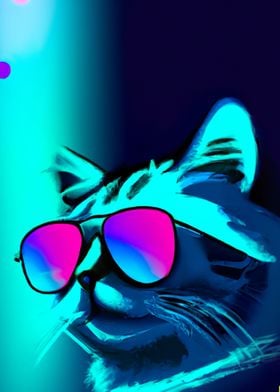 Cat with Sunglasses