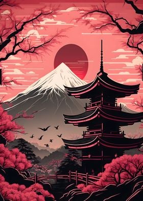 Japan Landscape Painting