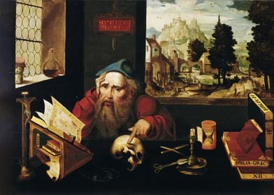 Saint Jerome in His Study 