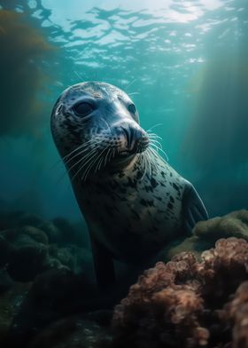 Adorable seal