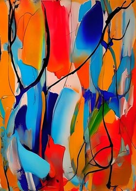 ABSTRACT PAINTING ART