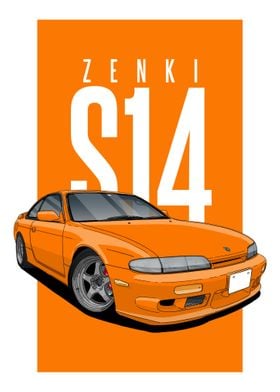 Nissan Silvia S14 Zenki
