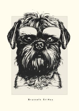 Brussels Griffon Sketch