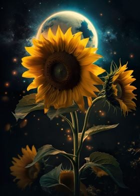 Sunflower Earth Space