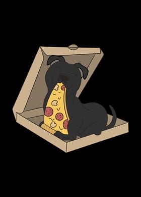 Staffy Dog Pizza