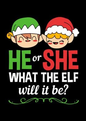 Gender Reveal Elf