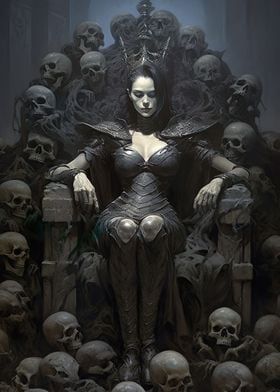 Queen Skull Throne