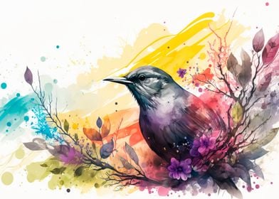 Colorful birds