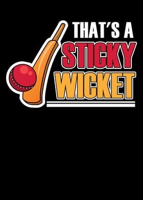 That is a sticky wicket