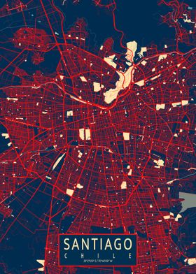 Santiago City Map Hope