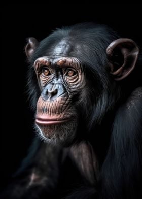 Clever chimpanzee