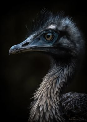 Alert emu