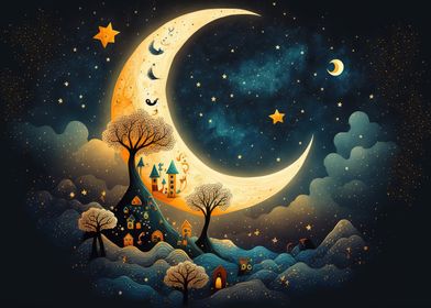moon night