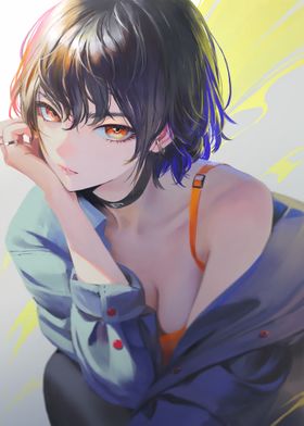 Sexy Cute Anime Girl Art