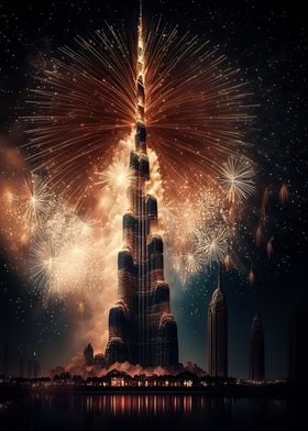 Fireworks Dubai