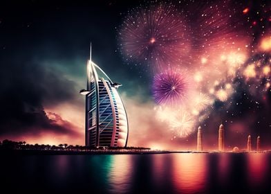 Fireworks Dubai