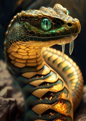 mystical king cobra