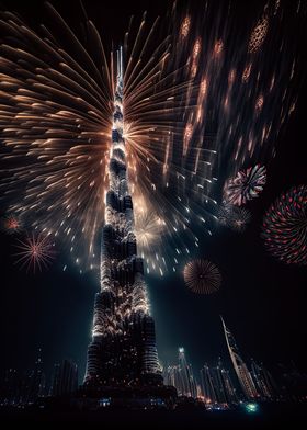 Fireworks Dubai